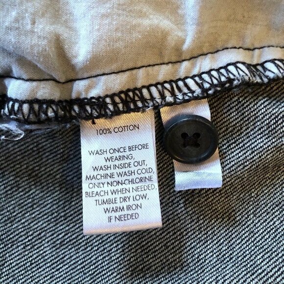 Ann Taylor LOFT Dark Blue Denim Shorts 14 - Picture 5 of 7